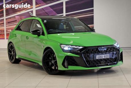 Green 2025 Audi RS 3 Sportback 2.5 Tfsi S Tronic