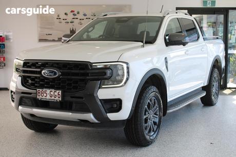 White 2022 Ford Ranger Double Cab Pick Up Wildtrak 3.0 (4X4)