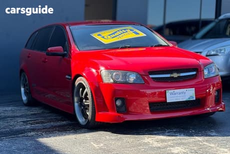 Red 2010 Holden Commodore Sportswagon Ss-V