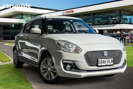 White 2020 Suzuki Swift Hatchback Gl Navi