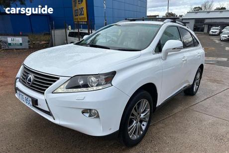 White 2012 Lexus RX450H Wagon Sports