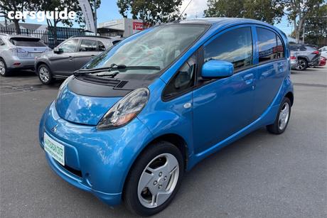 Blue 2012 Mitsubishi I-Miev Hatchback