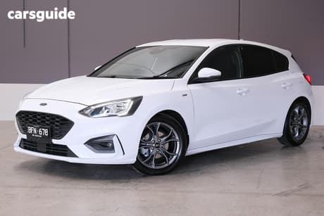 White 2019 Ford Focus Hatchback St-Line