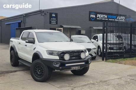 White 2021 Ford Ranger Double Cab Pick Up Raptor 2.0 (4X4)