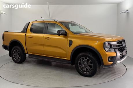 Yellow 2025 Ford Ranger Double Cab Pick Up Wildtrak X 2.0 (4X4)
