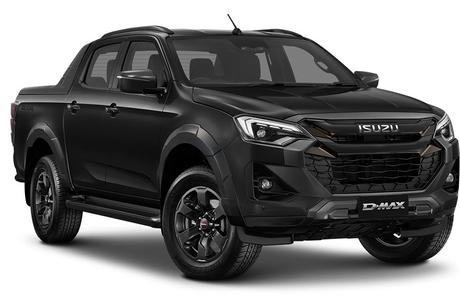 Black 2026 Isuzu D-MAX Crew Cab Utility X-Terrain (4X4)