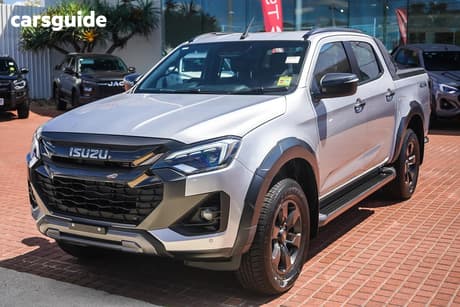 Silver 2026 Isuzu D-MAX Crew Cab Utility X-Terrain (4X4)