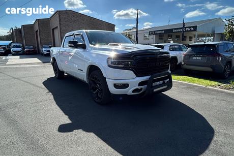 White 2021 RAM 1500 Crew Cab Utility Limited