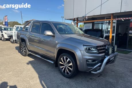 Beige 2017 Volkswagen Amarok Dual Cab Utility V6 Tdi 550 Ultimate