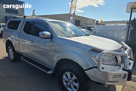 Silver 2018 Nissan Navara King Cab Utility St (4X4)