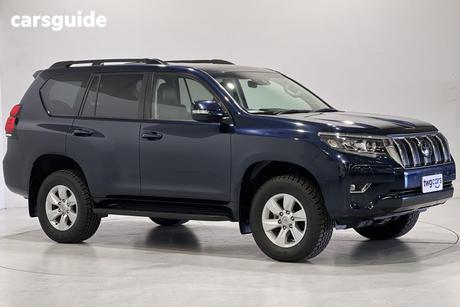 Blue 2021 Toyota Landcruiser Prado Wagon Gxl