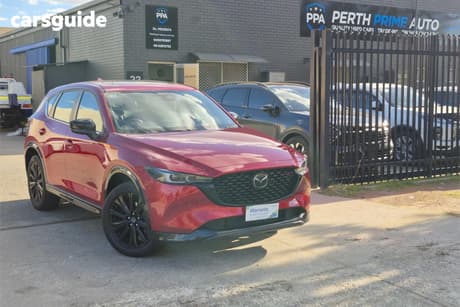 Red 2022 Mazda CX-5 Wagon Gt Sp Turbo (Awd)