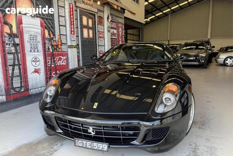Black 2010 Ferrari 599 FIORANO Coupe GTB R