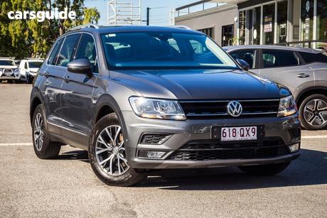 Grey 2018 Volkswagen Tiguan Wagon 110 Tsi Comfortline
