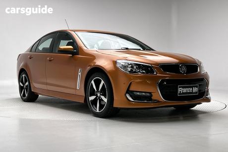 Orange 2017 Holden Commodore Sedan Sv6