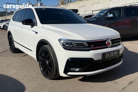 White 2021 Volkswagen Tiguan Wagon Allspace 162 Tsi Highline