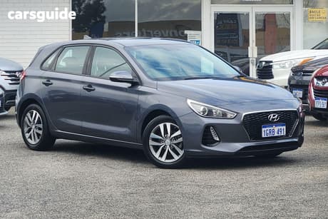 Grey 2018 Hyundai I30 Hatchback Active