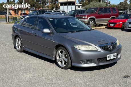 Grey 2003 Mazda 6 Hatchback Luxury