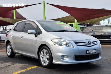 Silver 2011 Toyota Corolla Hatchback Ascent