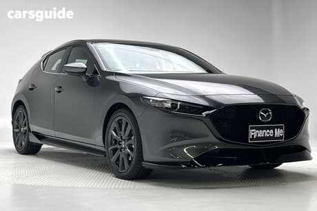 Grey 2024 Mazda 3 Hatchback G20 Touring