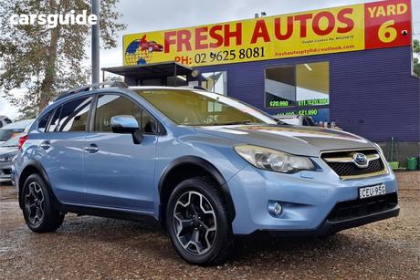 Blue 2012 Subaru XV Wagon 2.0I-S