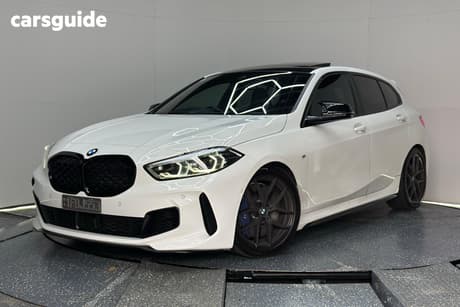 White 2021 BMW M135I Hatchback Xdrive