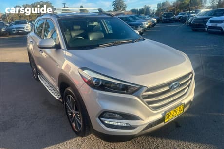 Silver 2016 Hyundai Tucson Wagon Active X (Fwd)