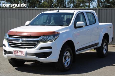 White 2018 Holden Colorado Crew Cab Pickup Ls (4X4)
