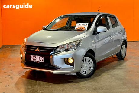 Silver 2020 Mitsubishi Mirage Hatchback Es