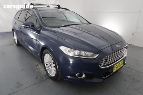 Blue 2015 Ford Mondeo Wagon Trend Tdci
