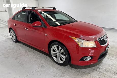 Red 2013 Holden Cruze Sedan Sri V