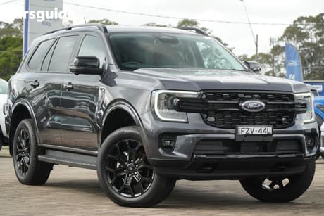 Grey 2026 Ford Everest Wagon Sport (4Wd)