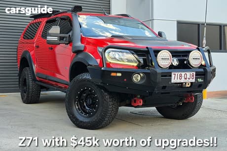 Red 2019 Holden Colorado Crew Cab Pickup Z71 (4X4) (5Yr)