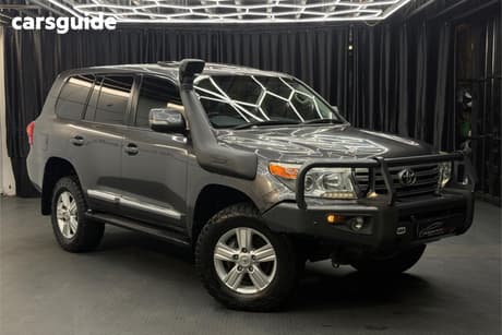 Grey 2014 Toyota Landcruiser Wagon Sahara (4X4)