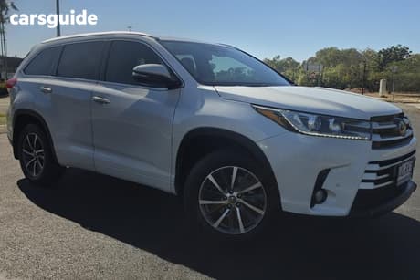 White 2018 Toyota Kluger Wagon Gxl (4X2)