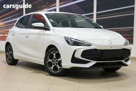 White 2025 MG MG3 Hatchback Essence