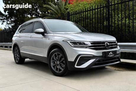 Silver 2023 Volkswagen Tiguan Wagon Allspace 132Tsi Life