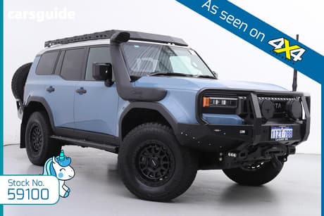 Blue 2024 Toyota Landcruiser Prado Wagon Altitude Twotone