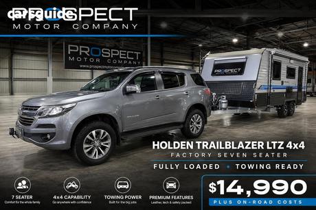 Grey 2016 Holden Trailblazer Wagon Ltz (4X4)