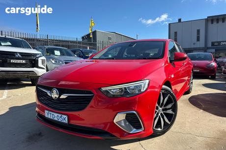 Red 2018 Holden Commodore Liftback Rs (5Yr)