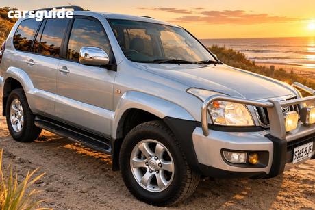 Silver 2008 Toyota Landcruiser Prado Wagon Gxl (4X4)