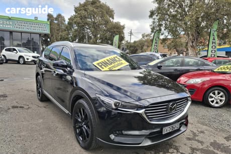 Black 2018 Mazda CX-8 Wagon Asaki (Awd)