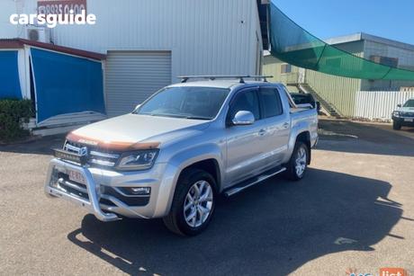 Silver 2017 Volkswagen Amarok Dual Cab Utility V6 Tdi 550 Ultimate