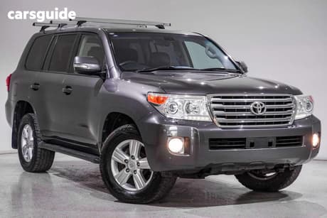 Grey 2014 Toyota Landcruiser Wagon Vx (4X4)
