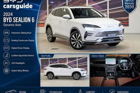 White 2024 BYD Sealion 6 Wagon Dynamic