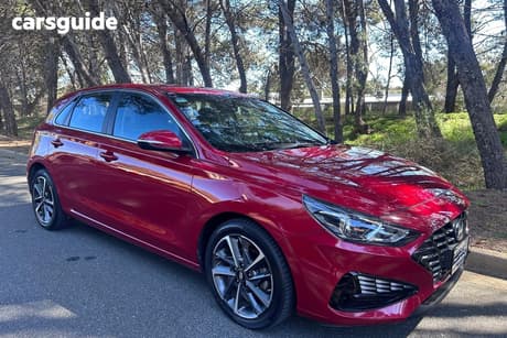 Red 2020 Hyundai I30 Hatchback Elite