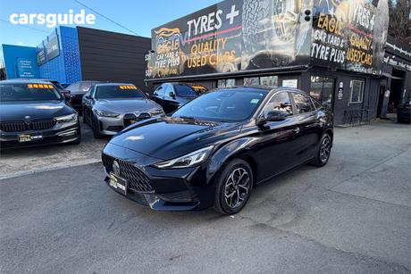 Black 2023 MG MG5 Sedan Vibe