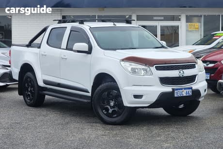 White 2015 Holden Colorado Crew Cab Pickup Ls (4X2)