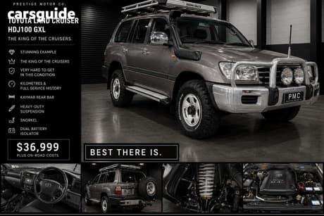 Silver 2004 Toyota Landcruiser Wagon Gxl (4X4)