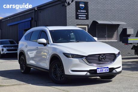 White 2019 Mazda CX-8 Wagon Sport (Fwd)